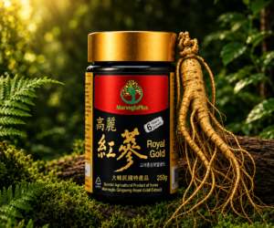 MarvegloPlus Korean Red Ginseng Royal Gold Extract.